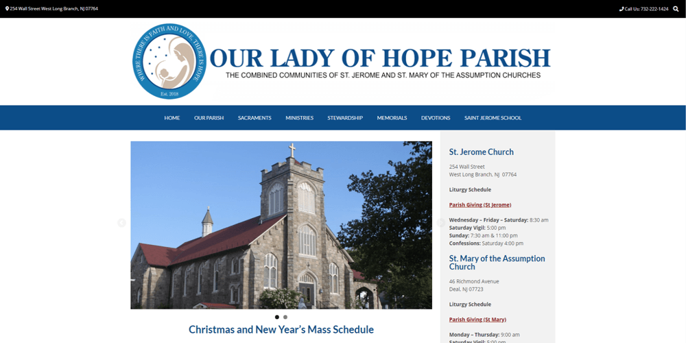 Our Lady of Hope Parish - Long Branch, NJ