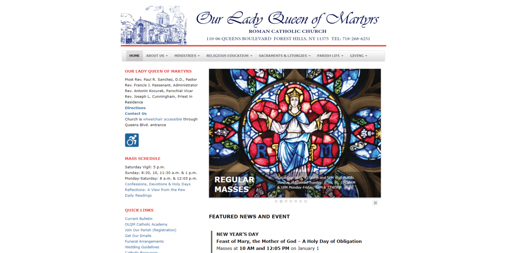 Our Lady Queen of Martyrs - Forest Hills, NY