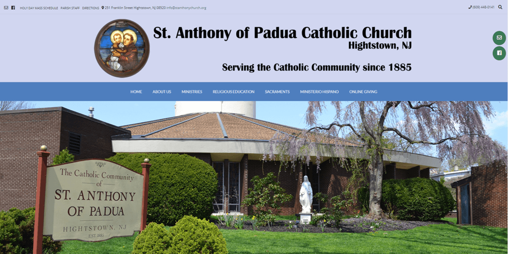 Saint Anthony of Padua - Hightstown, NJ