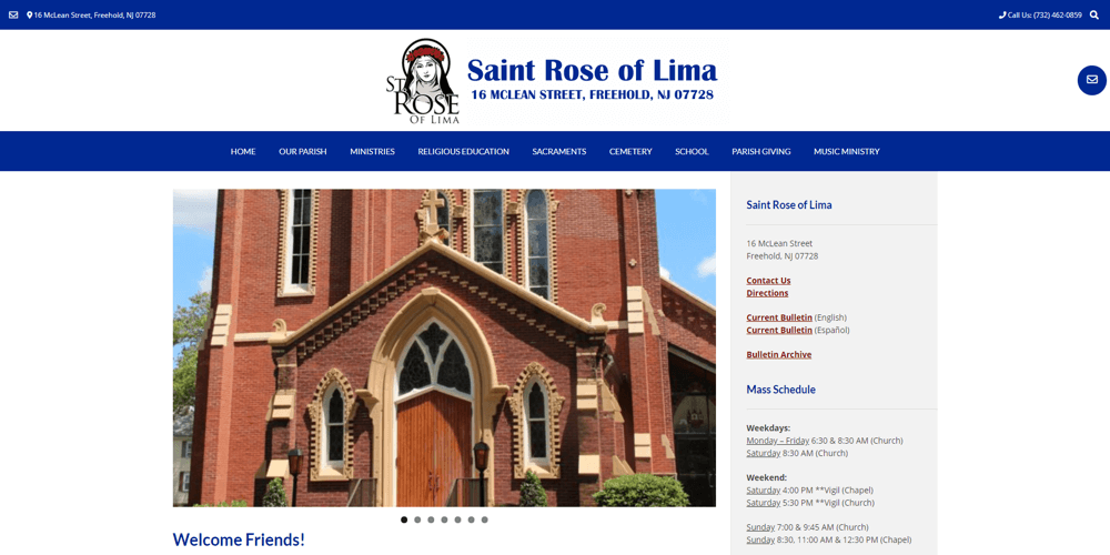 Saint Rose of Lima - Freehold, NJ